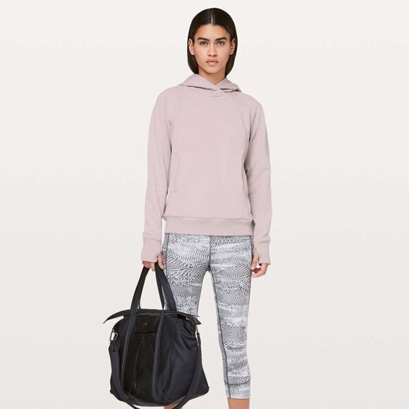 Lululemon Scuba Pullover Smoky Blush- Pullover Athleisure Hoodie- Size 8 - Picture 2 of 14